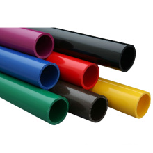 Longitud modificada para requisitos particulares Tubo plástico redondo colorido del PVC PP de 12 pulgadas de diámetro